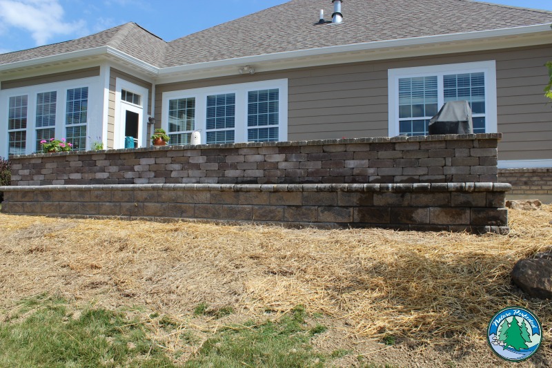 Image of an example of how to Put a Patio In a Sloped Backyard 