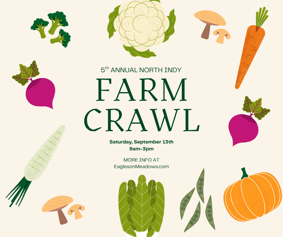 Invite to the N Indy Farm Crawl on 9/13/25